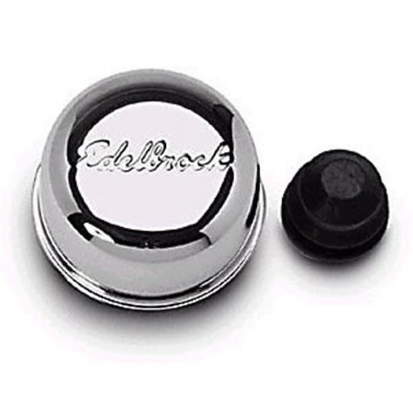 Edelbrock EDELBROCK 4405 Signature Series Push-On Round Valve Cover Breather E11-4405 - main